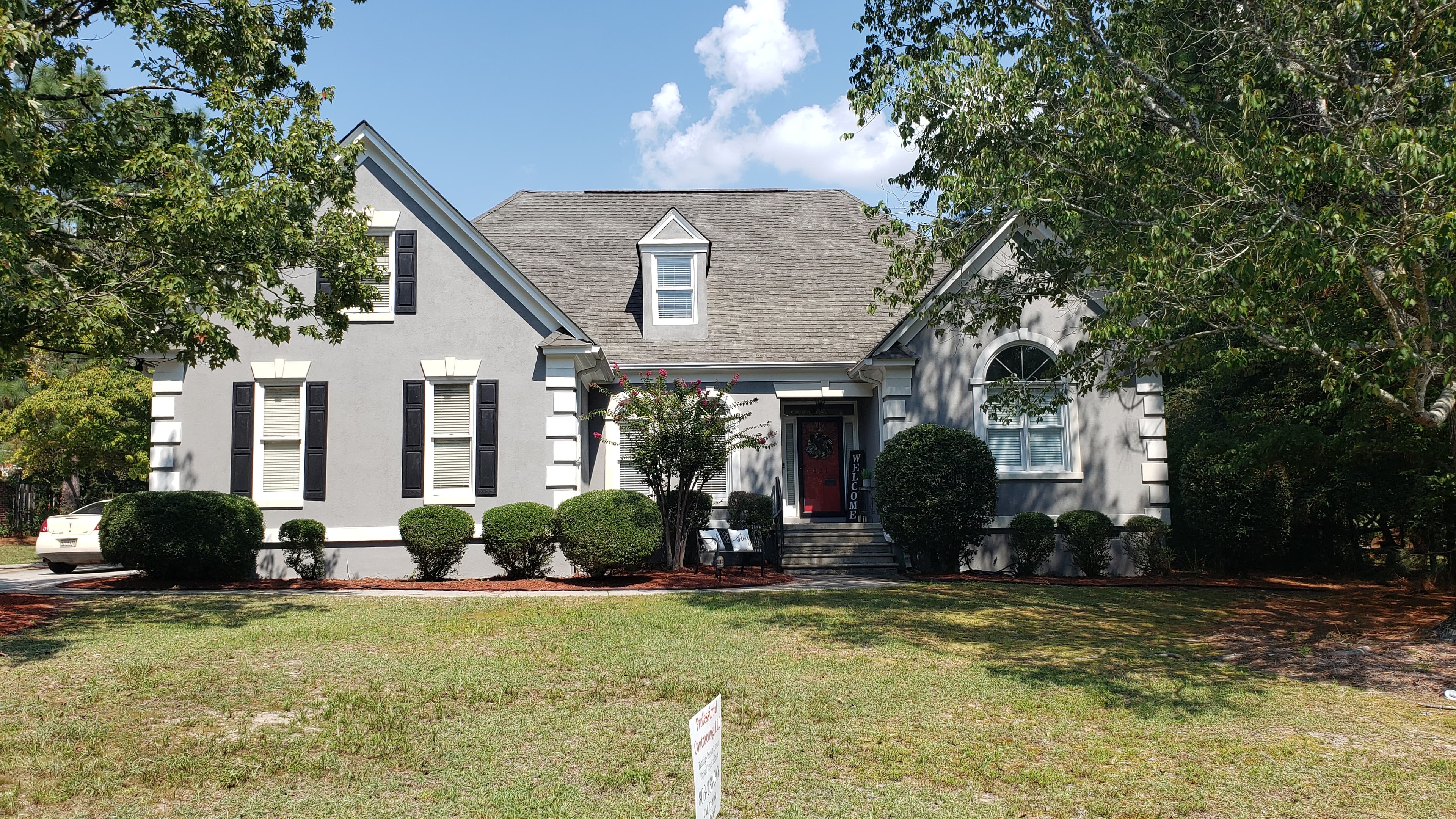 Stucco repaint project view 8